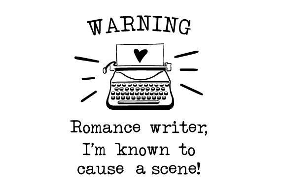Download WARNING Romance Writer - Writer Collection