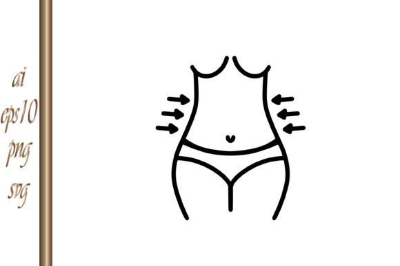 Download Doodle Line Woman Diet Women Body Sketch - Diet Collection