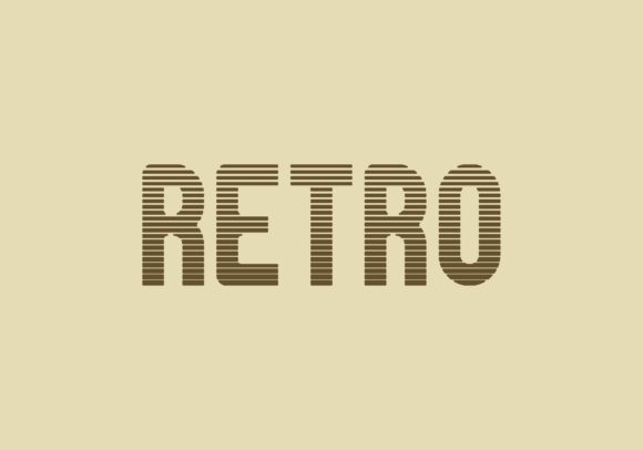 Download Retro Vector Text Effect Fully Editable - Fully editable Collection